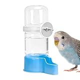Distributeur D'Eau De Cage À Oiseaux, Abreuvoir Transparent Et Suspendu Automatique, Abreuvoir Perroquet D'Intérieur, Pour Perruches Calopsittes Inséparables Canaris Diamants Mandarins