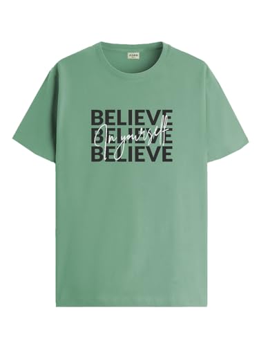 Image of ADRO Tshirt for Men | Printed T Shirt for Men | 100% Cotton Regular Fit T-Shirt |Printed T Shirt