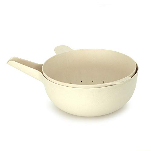 Ekobo 68708 Bamboo Large Multi-Purpose Bowl & Colander Set cover