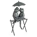 Pure Garden 50-LG1104 Frog Couple Statue-Resin Romantic Animal Figurine for Outdoor Lawn Decor for Flower Beds, Fairy Gardens, and More