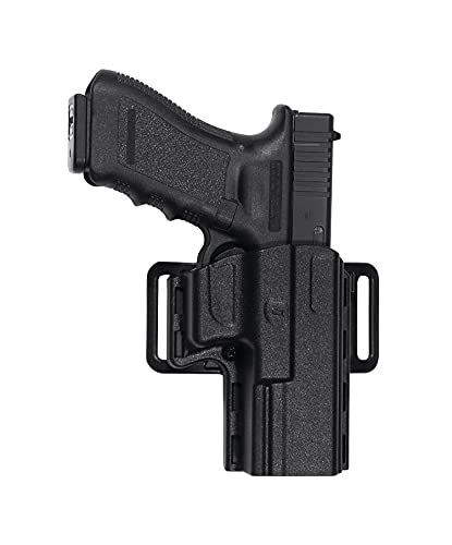 Uncle Mike's Reflex Holster Reflex Open Top Black 74211