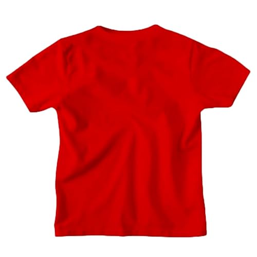 Image of PrintEasy� Kids Plain Cotton Round Neck Short Sleeves Unisex White T-Shirt for Boys & Girls