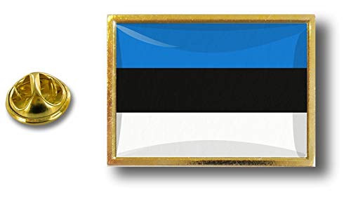 Flaggenpin Litauen – Anstecknadel 22 X 16 Mm, Mit Schmetterlingsverschluss, Resinüberzogen