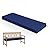 Summsun Outdoor Bench Cushion: Waterproof and Fade Resistant Patio Furniture Cushions - Non-Slip Bench Pad Cushion with Removable Cover for Garden Swing Porch Sofa Settee, 48 x 18 x 3 Inch, Navy Blue