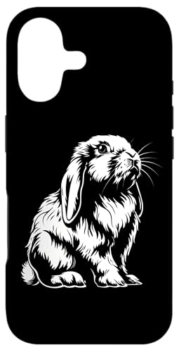 Womens Vintage Retro Mini Holland Lop Bunny Rabbit Lover �X�}�z�P�[�X iPhone 17 �p