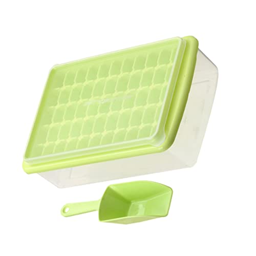 KICHOUSE Cubitos de Hielo Cucharón Cubitera de Plástico Reutilizable para Bebidas de Llenar y Limpiar para Mezclas