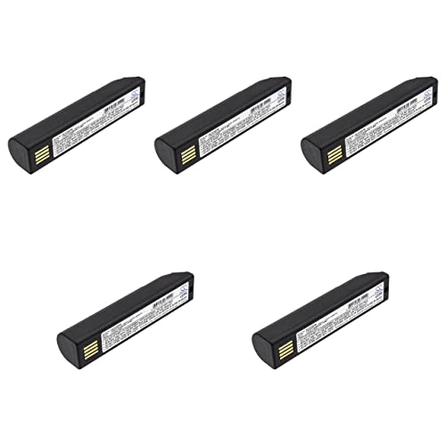 5 Pcs 3.7V 013283 S-L-0526-E HO48L1-G BAT-SCN01 100000495 50121527-002 100006732 Battery Replacement for 1452G Xenon 5620 1981i Xenon 4820i