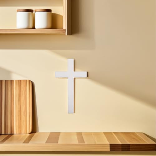 Cruz de madera colgante para decoración de pared en dormitorio infantil de Pascua 5