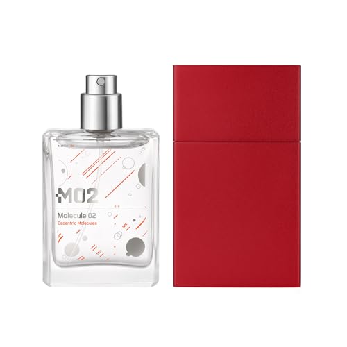 ESCENTRIC MOLECULES Molecule 02-30ml Portable - Pure Ambroxan Fragrance - Fresh & Musky - Refined & Sensual - Personal Skin Scent Signature