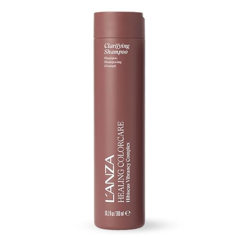 L’ANZA Healing Colorcare Clarifying Shampoo - Refreshes, Repairs and Extends Colour Longevity, With Sulfate-free, Paraben-free, Gluten-free Formula (300ml)