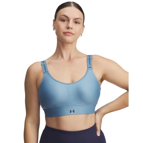 Image of Under Armour Women's Armour Mid Heathered Sports Bra