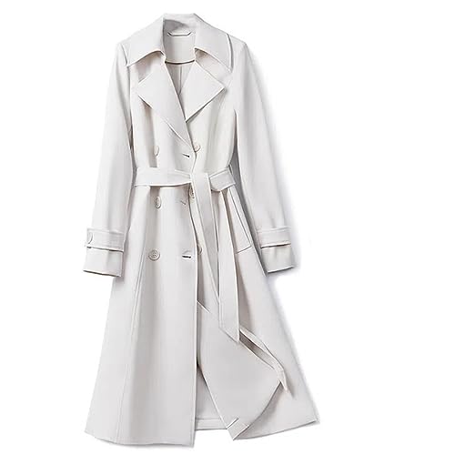 Fashion Autumn Women Trench Coat Double Breasted Long Windbreaker Streetwear Trench Outerwear