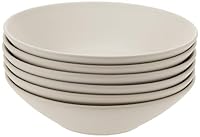 salt&pepper Frame Pasta Bowls, Celery, 19 x 5 cm (Set of 6)