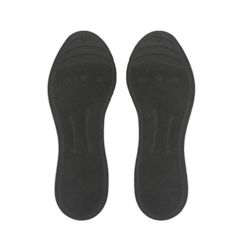HEALLILY Palmilhas de gel líquido de glicerina para massagem absorvente de suor, almofada para pés à