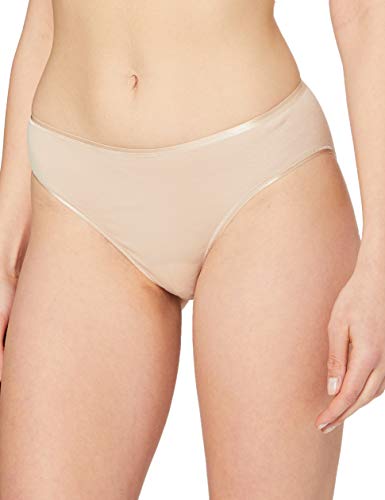 HANRO Womens Hi Cut Full Brief Skin Medium