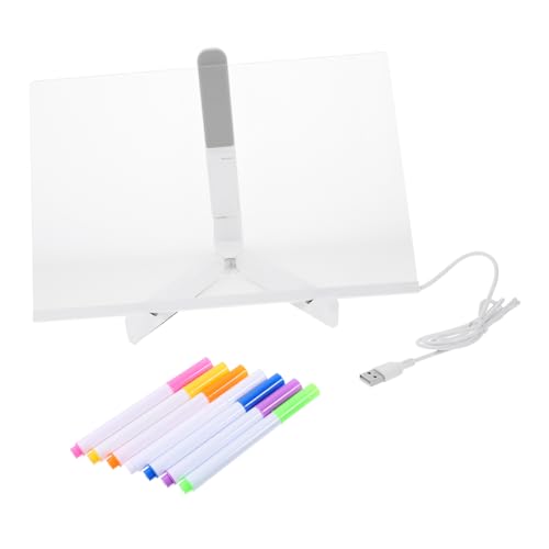 Tableau mémo en acrylique avec support PP pour l'écriture au bureau