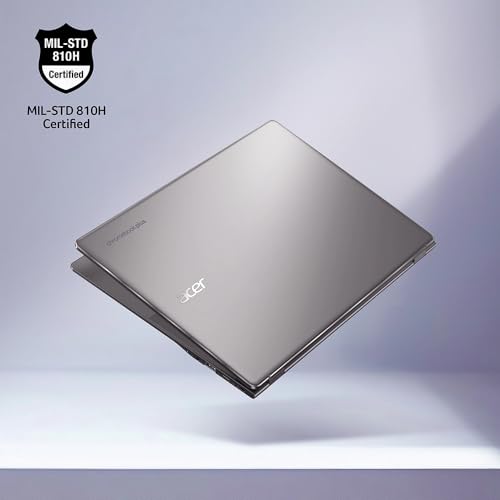Image of Acer Chromebook Plus 514 Laptop (14 inch FHD+ Touchscreen, Intel 8-Core i3-N355, 8GB RAM, 512GB SSD) Education, K12, Students & Business, 1080p Webcam, Backlit, Lightweight, Long Battery Life, Chrome OS