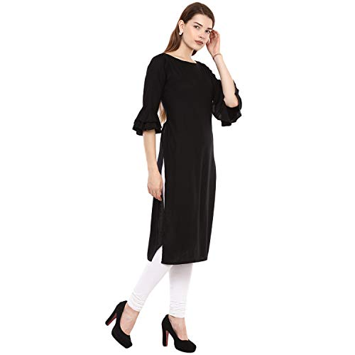 Image of Veera Paridhaan Women's Rayon Straight Kurti