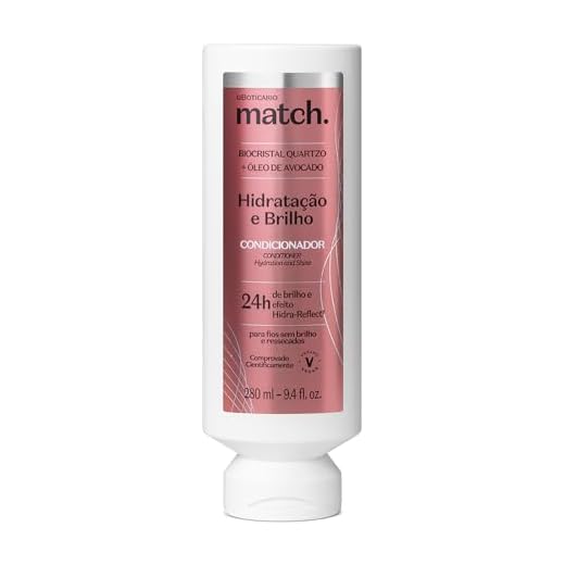 O BOTICARIO MATCH CONDICIONADOR HIDRATACAO E BRILHO 300ml