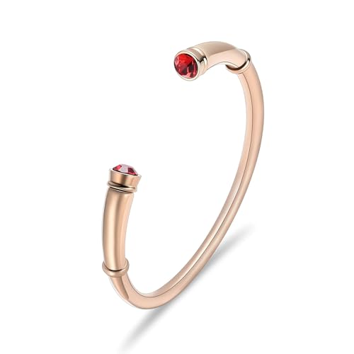 Bracelet acier inoxydable avec pierre de naissance urne hermétique anti ternissement