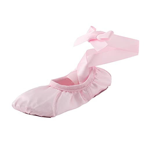 Toddler Winter Dance Shoes Children Warm Ballet Stage Performance Shoes Long Lace Yoga Training Indoor Shoes