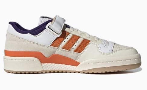 Adidas Men's Forum Low Sneaker 84 (White/Orange/Purple, US Footwear Size System, Adult, Men, Numeric, Medium, 9.5)4