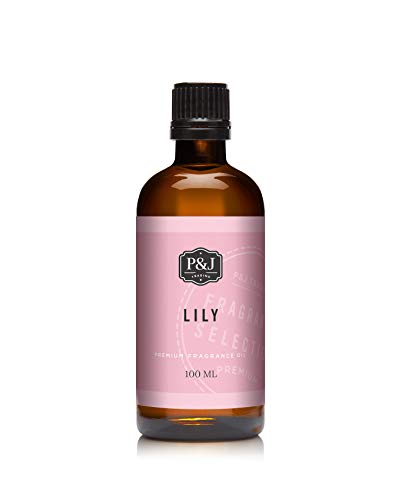 P&J Trading Fragrance Oil | Lily Oil 100ml - Candle Scents for Candle Making, Freshie Scents, Soap Making Supplies, Diffuser Oil Scents