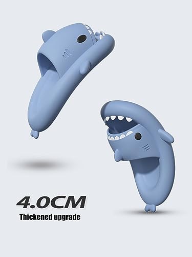 Zureto Shark Slides Shoes, The Novel Beach Sandals Non -Slip Soles of Shark Slippers Adults Commonly Used In Men Women4