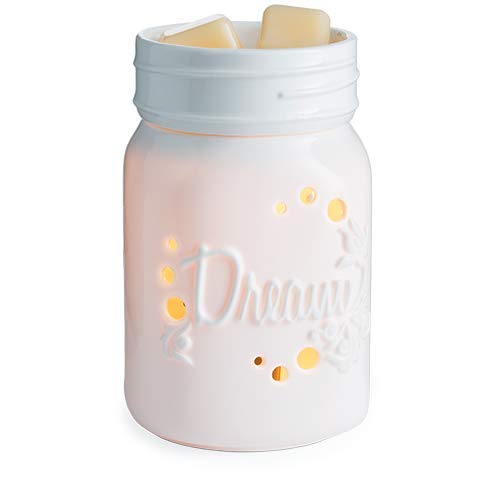 CANDLE WARMERS ETC. Midsized Illumination Fragrance Warmer- Light-Up Warmer for Warming Scented Candle