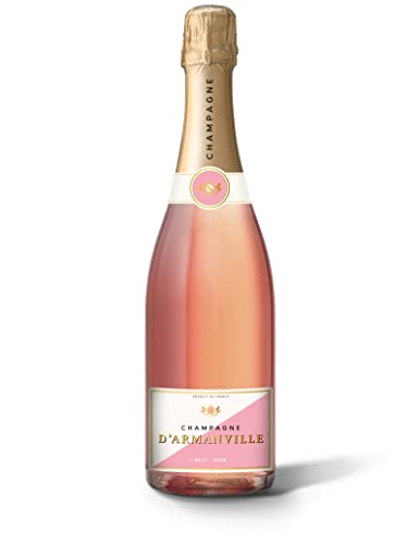 CHAMPAGNE D’ARMANVILLE Rosé 75 CL   Botella de Champagne para Fiestas Bodas Comunión y Celebraciones