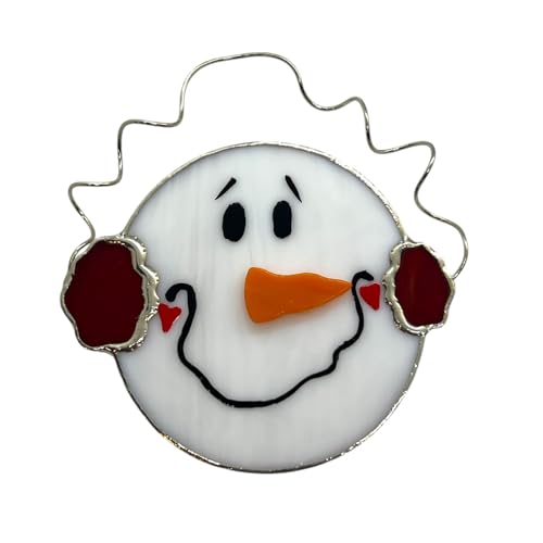 Switchables Glass Cover: Winter Snowball Red Earmuffs