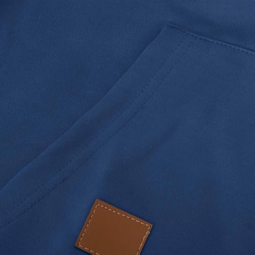 Boys Oversized Hoodies Half Zip Up Sweatshirts Long Sleeve 𝗣reppy Pullover Shirts Fall Winter Warm 6t Boy Sweater4