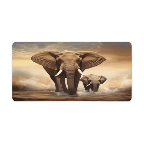 Alfombrilla Elefante para Escritorio Grande Impermeable