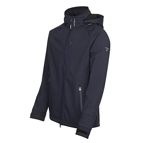 Veste softshell homme LeMieux avec fermeture éclair bidirectionnelle
