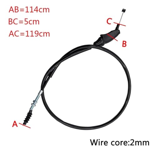 Câble d'embrayage de moto BJ600 câble de commande de rechange robuste - 3