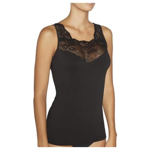 YSABEL MORA - Camiseta térmica Encaje sin Mangas