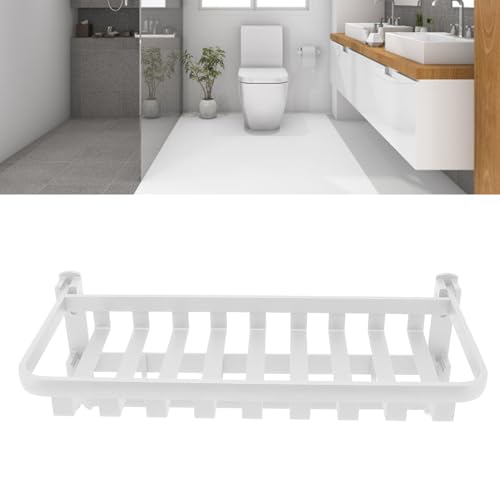 Étagère de serviette pliable blanche pour optimiser les petits espaces LWX - 3