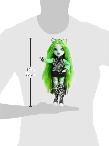 Rainbow High 582762 Rainbow Vision Shadow High Neon Shadow- Harley Limestone (Neon Green) Posable Fashion Doll. 2 Designer Outfits To Mix & Match thumb #7