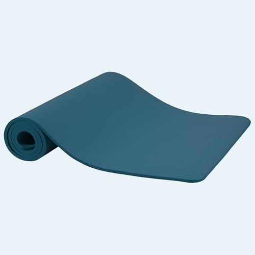 Image of BalanceFrom GoYoga All-Purpose 1 /2-Inch Extra Thick High Density Anti-Tear Exercise Yoga Mat with Carrying Strap