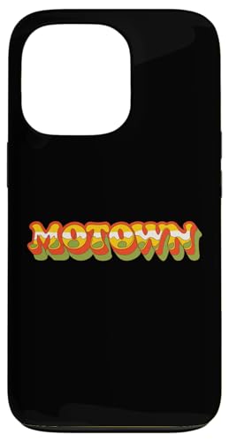 Motown Detroit 60s 70s Music Lover Groovy Vintage Vibes Custodia per iPhone 13 Pro