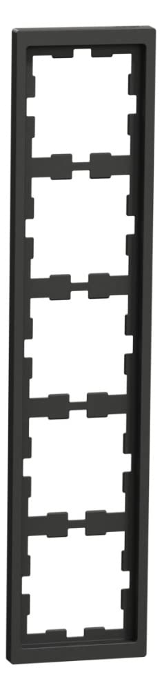 Merten Cadre 5f Anthracite MEG4050-6534 plaque de finition D-Life
