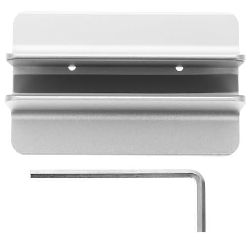 Soporte vertical para laptop y tablet de aluminio Kisangel miniatura 1