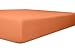Produktbild Kneer Spannbetttuch extra hoch Exlusive-Stretch Q93 120x200 bis 130x220 cm 70: karamel