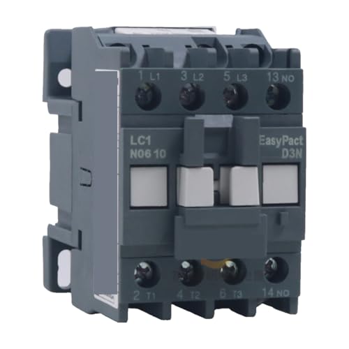 Contacteur LC1N0610 1NO résistant 380 V CA évite surchauffe électrique
