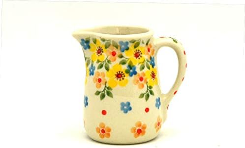 Polish Pottery Miniature Pitcher - Buttercup