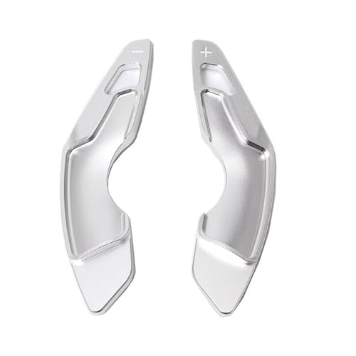 �p�h���V�t�g Compatible with NX200T 2014-2017 �A���~�p�h���V�t�^�[ �X�e�A�����O�z�C�[���V�t�g�p�h���V�t�^�[�ɑΉ�(Silver)