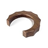 Snorvixre Universals Holz Verbrühschutzringe, Gruppenkopf, isoliert, hitzebeständig, für E61-Kaffeemaschinenzubehör, Kaffeemaschinenzubehör