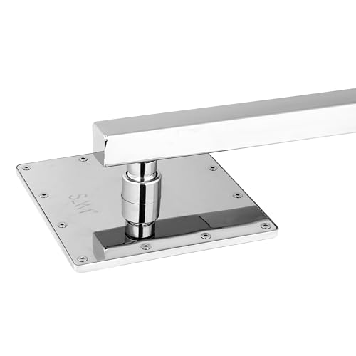 Image of SAM Shower Slim High Pressure Rainfall Showerhead Without Arm for bathroom (Leesha, 6 * 6)