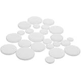 YARNOW ファゴットクッション シープスキン遮音パッド 24個入り 楽器アクセサリー 初心者向け手位置補助 サウンドホール用 ランダムカラー