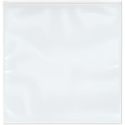 Plymor 30" x 30" (Pack of 100), 6 Mil Industrial Duty Zipper Reclosable Plastic Bags